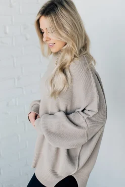 Oversized Crew Neck Sweater