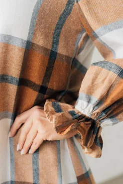 Perfect Plaid Shirt Dress