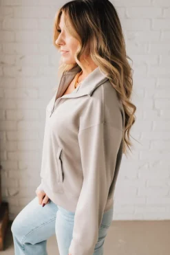 Quarter Zip Scuba Pullover