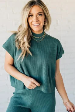 Rey Ribbed Sweater Set