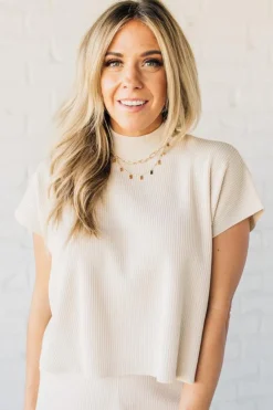 Rey Ribbed Sweater Set