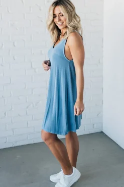 Ribbed Shift Dress