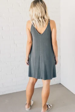Ribbed Shift Dress