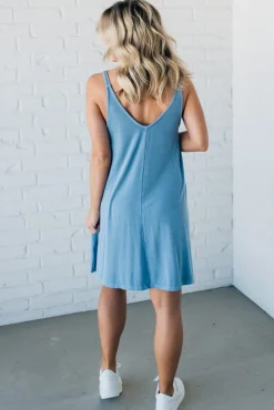 Ribbed Shift Dress