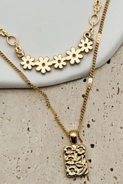 Row of Posey's Charm Necklace