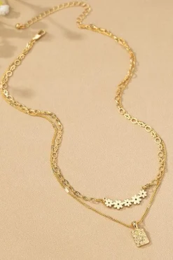 Row of Posey's Charm Necklace