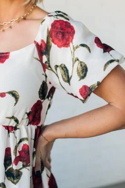 Ruby Rose Ruffle Accent Dress