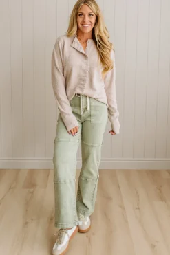 Ruffle Trim Cardigan