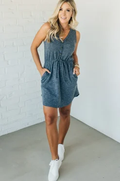 Sandy Striped Shift Dress