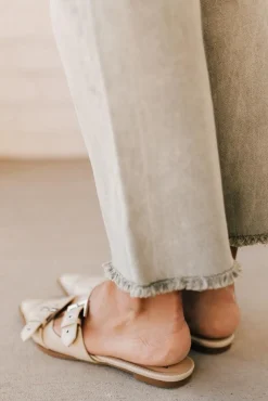 Sawyer Studded Pointed Toe Flats | Sand