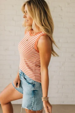 Sevey Scalloped Sweater Tank