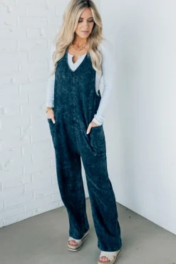 Shauni Mineral Wash Jumpsuit