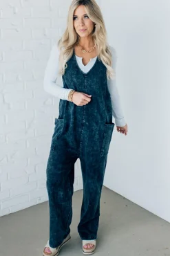 Shauni Mineral Wash Jumpsuit