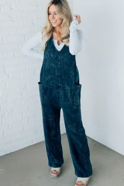Shauni Mineral Wash Jumpsuit