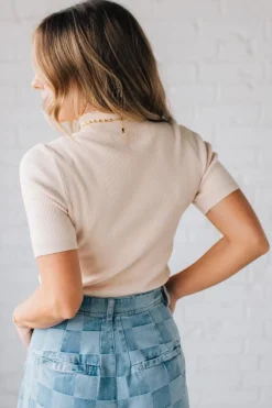 Silvie Mock Neck Sweater