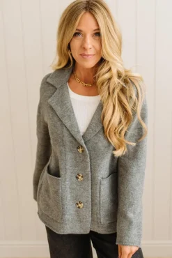Sloan Blazer Cut Cardigan