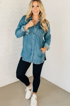 Sloane Denim Shacket