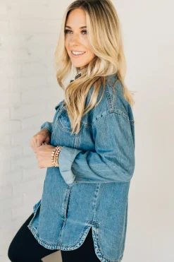 Sloane Denim Shacket