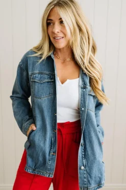 Sloane Denim Shacket