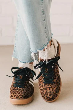 Sophie Leopard Sneakers