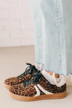 Sophie Leopard Sneakers