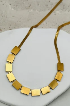 Squared Up Charm Necklace