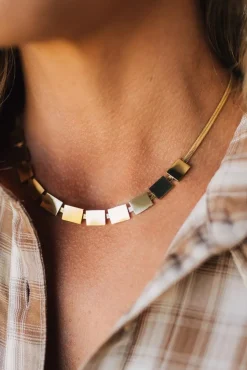 Squared Up Charm Necklace