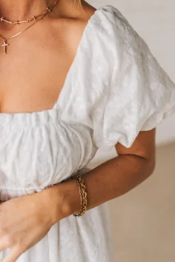 Sweetheart Peasant Dress