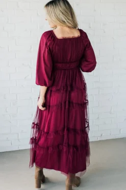 Tessa Tulle Tiered Dress