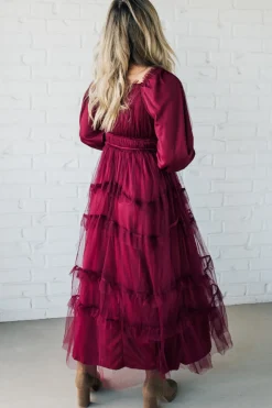 Tessa Tulle Tiered Dress