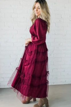 Tessa Tulle Tiered Dress