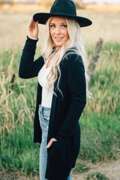 Ultra Soft Long Cardigan with Pockets