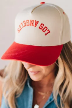 Upside Down Los Angeles Trucker Hat