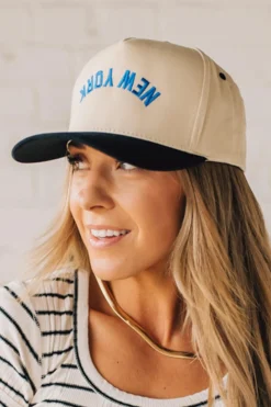 Upside Down New York Trucker Hat