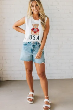 USA Teddy Sweater Tank