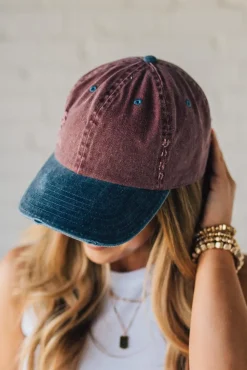 Washed Distressed Dad Cap