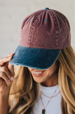 Washed Distressed Dad Cap