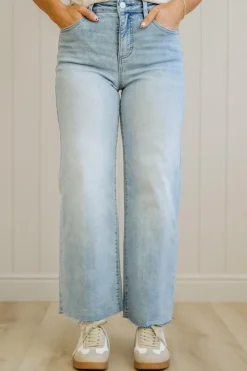 Wendy High Rise Crop Jeans