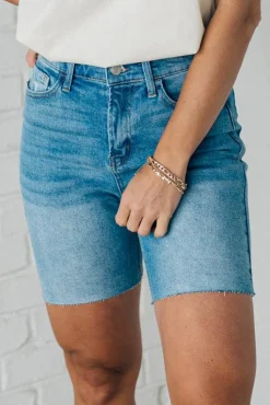 Willow Scissor Cut Bermuda Shorts - CELLO