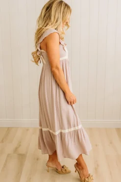 Wrenley Crochet Accent Dress