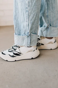 Xavi Pattern Mix Sneakers