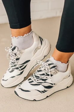 Xavi Pattern Mix Sneakers