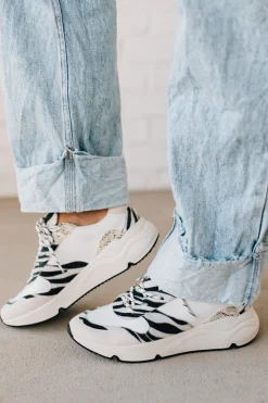 Xavi Pattern Mix Sneakers